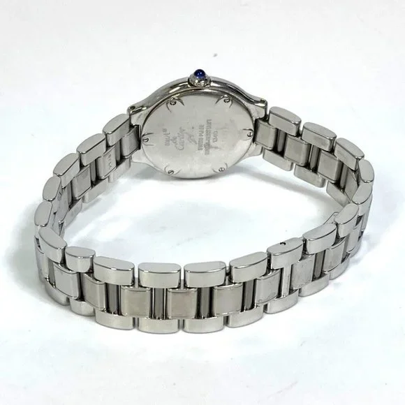 AUTHENTIC CARTIER W10109T2 1340 Must21 Vantian SM quartz Wristwatch - Picture 4 of 11